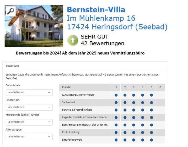 Bernstein-Villa Dg 3 Heringsdorf  Exteriör bild